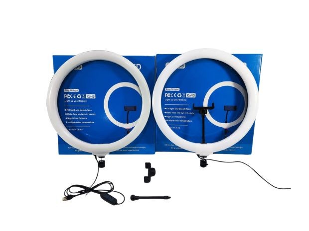 &ua PANEL LED ARO SELFIE CELULAR 36 CM